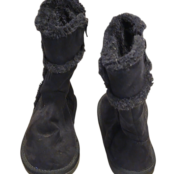 Michael Kors Black Kids Boots with Logo Detail - Picture 5 of 8